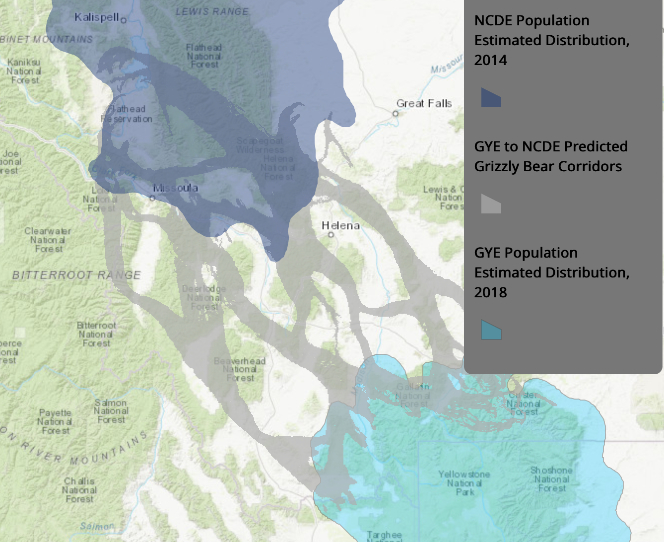 Dataset Grizzly Bear Population Data Science Math Resource Center